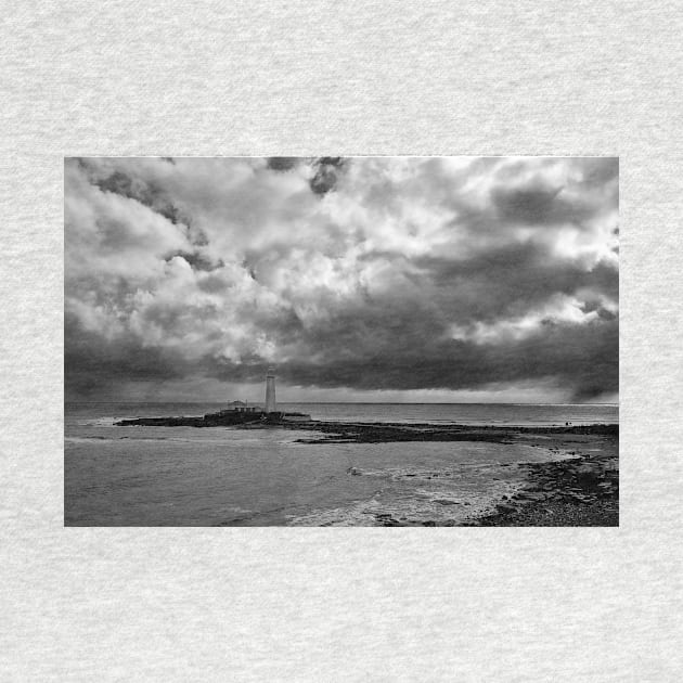 Stormy Spring Morning at St Mary's Island by Violaman